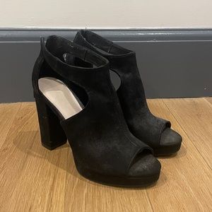 H&M Black Suede Heels (EU 36, US 6)